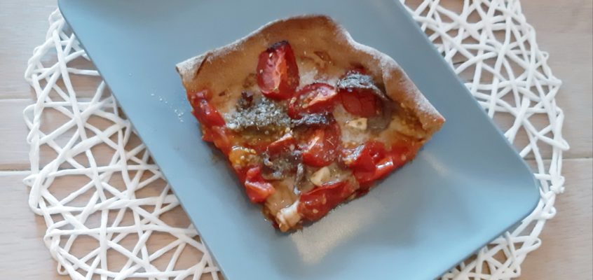 Dinkelvollkorn-Sardellen-Pizza